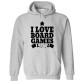 I Love Board Games Kids & Adults Unisex Hoodie